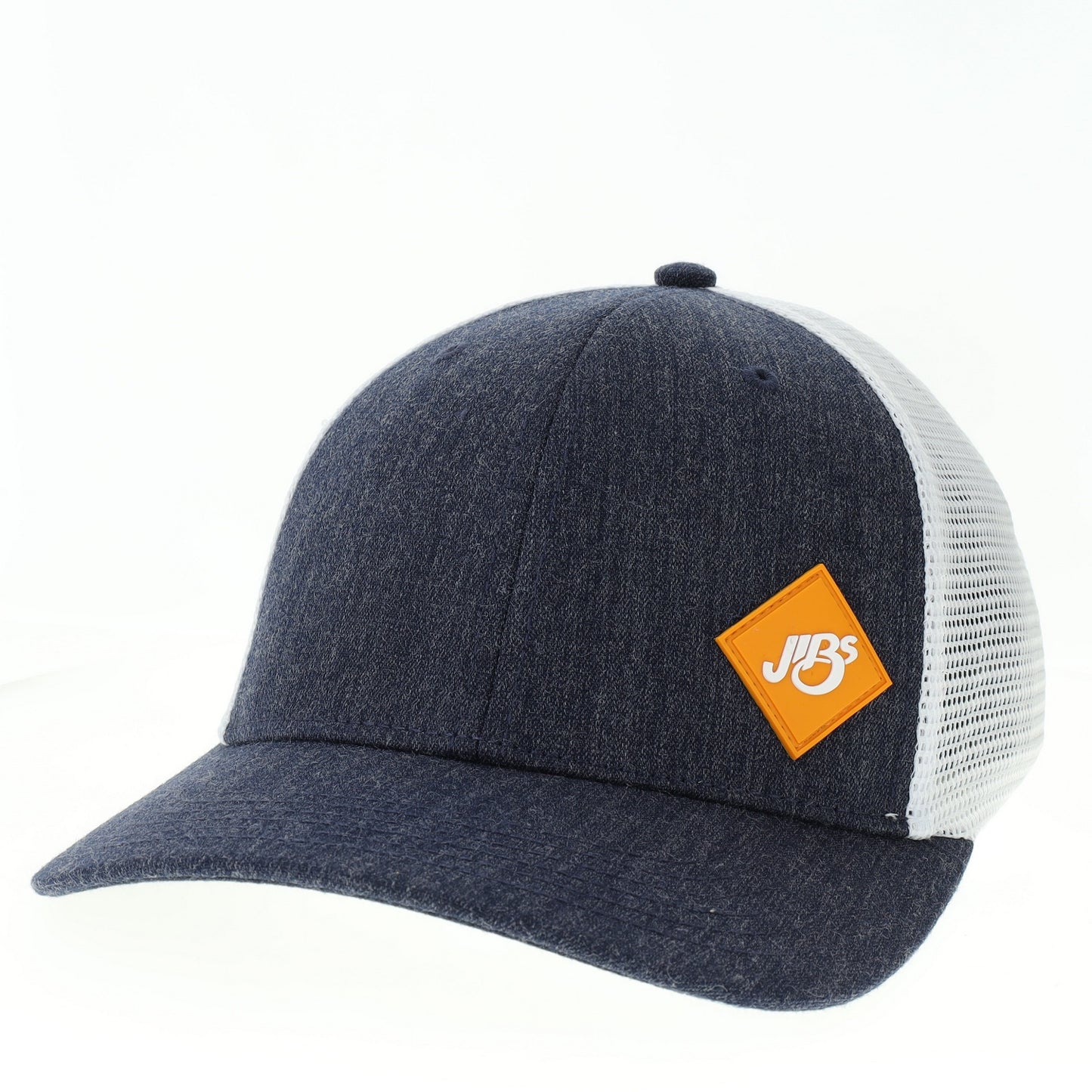 JIBS Melange Blue/White Trucker Hat
