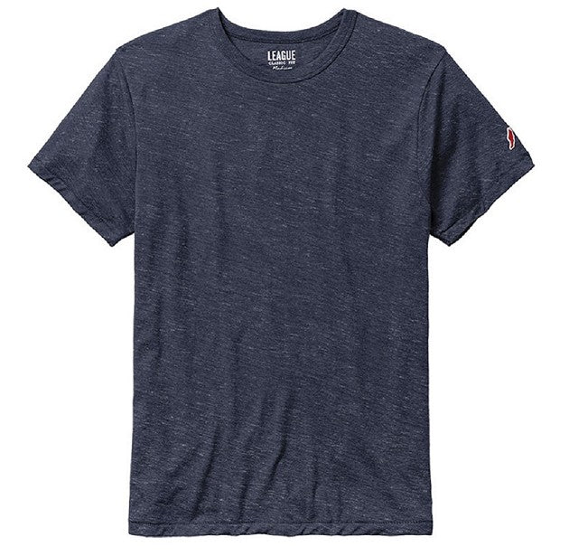 Short Sleeve Tee - JIBS Logo on Back (Navy/w White Logo)